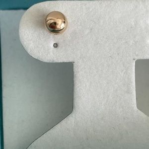 Blue Nile Bead Ball Stud Earring in 14k Rose Gold